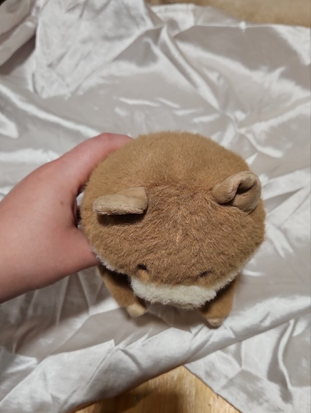 Jellycat Brown and Cream Hamster Plush - Picture 6 of 7